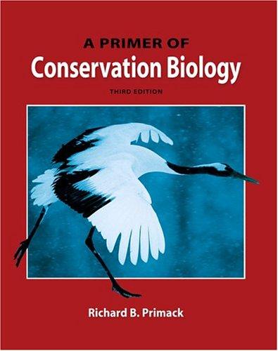 Cover for A Primer of Conservation Biology