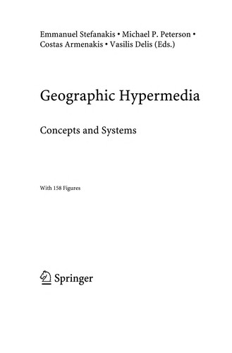 Cover for Geographic hypermedia