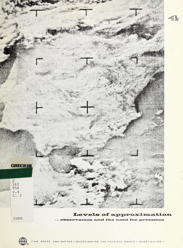 Cover for Time, space and matter