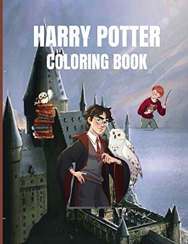 Cover for Harry Potter Coloring Book