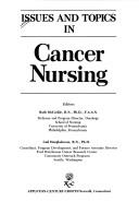 Cover for Issues and topics in cancer nursing
