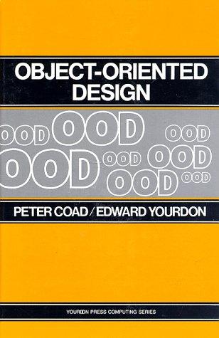 Cover for Object-oriented design