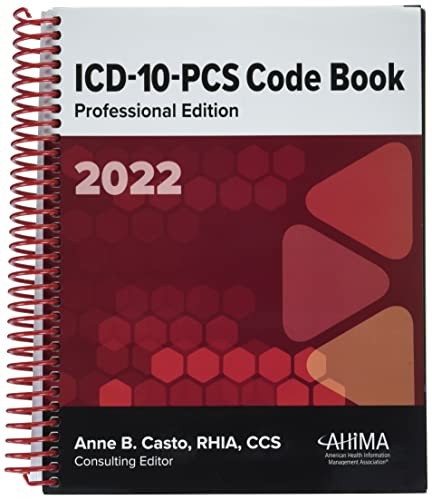 Cover for ICD-10-PCS Code Book, Prof Ed, 2022