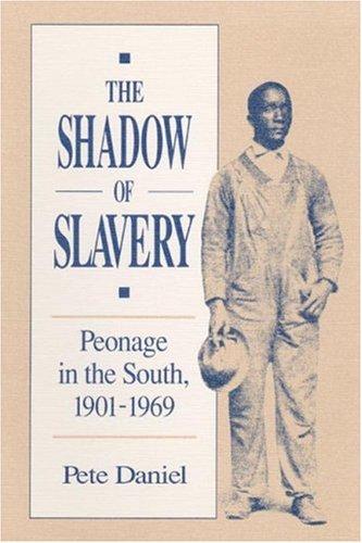 Cover for The shadow of slavery