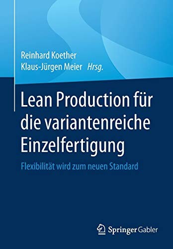 Cover for Lean Production für die variantenreiche Einzelfertigung
