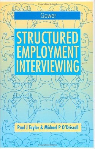 Cover for Structured employment interviewing