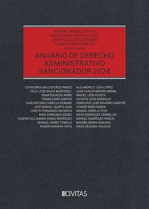 Cover for Anuario de derecho administrativo sancionador 2024