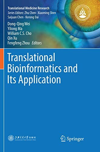 Cover for Translational Bioinformatics and Its Application