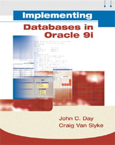 Cover for Implementing Databases in Oracle 9i