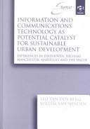 Cover for Information and communications technology as potential catalyst for sustainable urban development