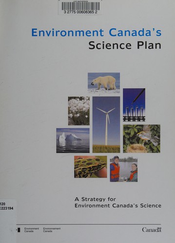 Cover for Environment Canada's science plan