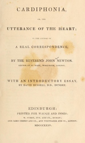 Cover for Cardiphonia