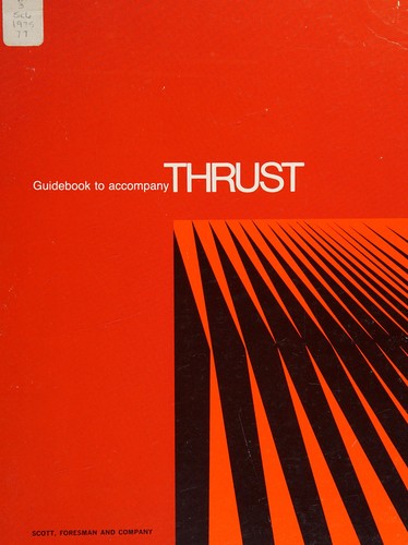 Cover for Guidebook to accompany Thrust