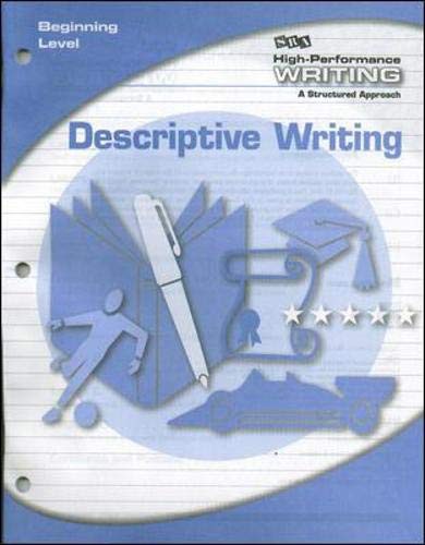 Cover for High-Performance Writing Beginning Level, Descriptive Writing