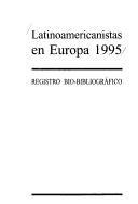 Cover for LATINOAMERICANISTAS EN EUROPA 1995
