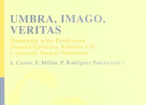 Cover for Umbra, imago, veritas