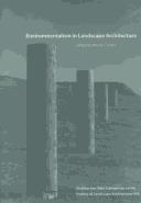 Cover for Environmentalism in Landscape Architecture