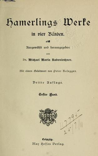 Cover for Werke.