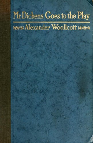 Cover for Mr. Dickens goes to the play