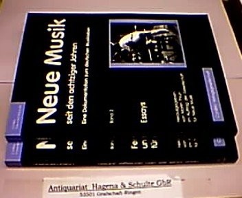 Cover for Neue Musik seit den achtziger Jahren