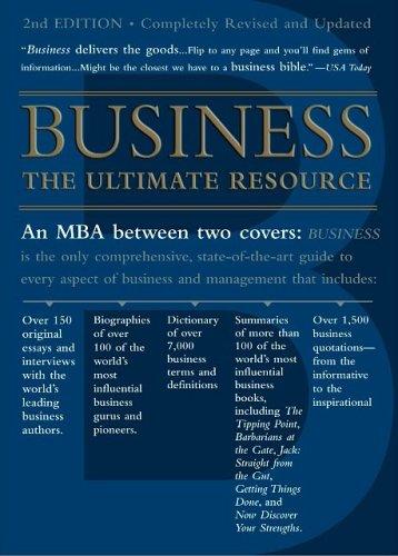 Cover for Business: The Ultimate Resource (Business : the Ultimate Resource)
