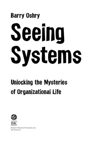 Cover for Seeing Systems