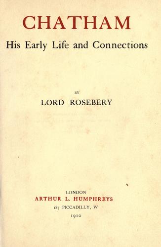 Cover for Chatham
