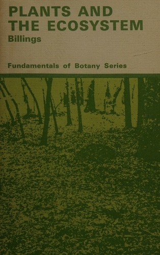 Cover for Plants and the ecosystem