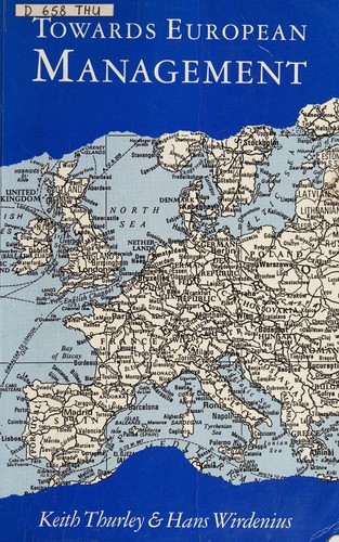 Cover for Towards European Management