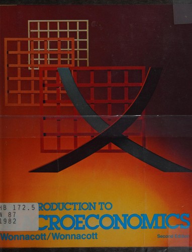 Cover for An introduction to macroeconomics