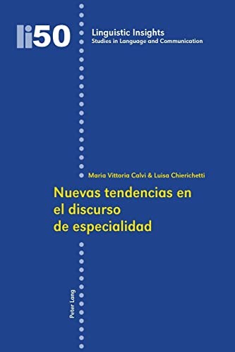 Cover for Nuevas Tendencias en el Discurso de Especialidad