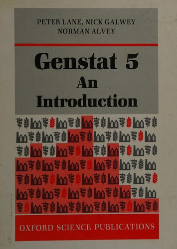 Cover for Genstat 5