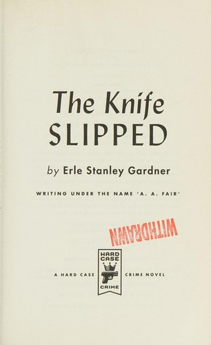 Cover for Knife Slipped