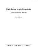 Cover for Einführung in die Linguistik