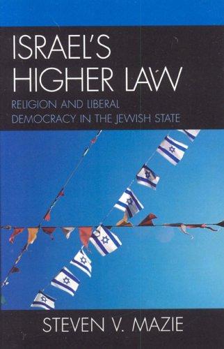 Cover for Israel's higher law