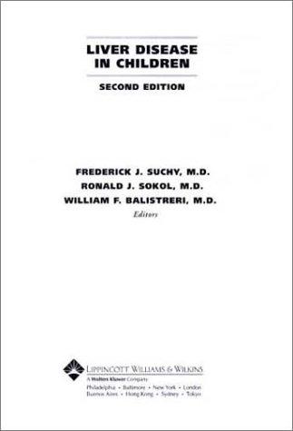 Cover for Liver Disease in Children