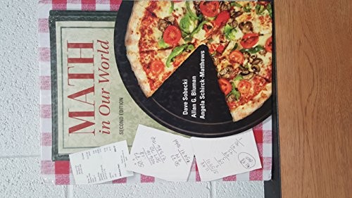 Cover for Math in our world