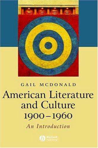 Cover for American literature and culture, 1900-1960