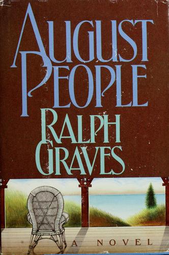 Cover for August people