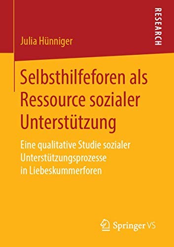 Cover for Selbsthilfeforen als Ressource sozialer Unterstützung