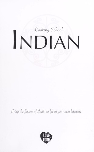 Cover for Cooking school Indian