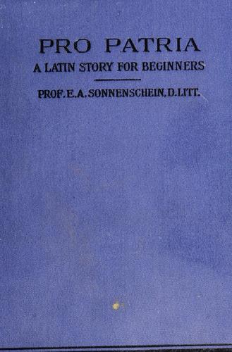 Cover for Pro Patria: A Latin Story for Beginners