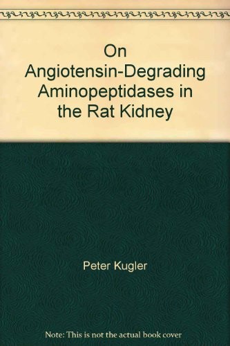 Cover for On angiotensin-degrading aminopeptidases in the rat kidney