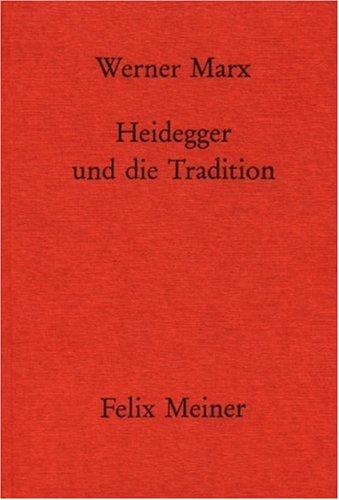 Cover for Heidegger und die Tradition