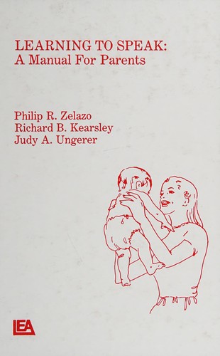 Cover for Learning to speak