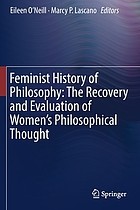 Cover for Feminist History of Philosophy