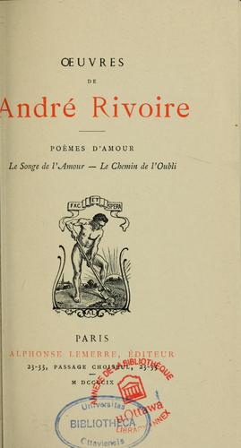 Cover for Poèmes d'amour