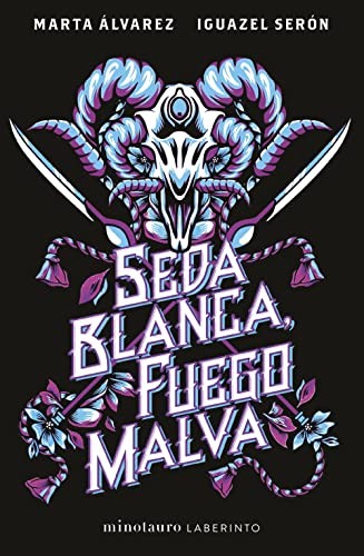 Cover for Seda blanca, fuego malva