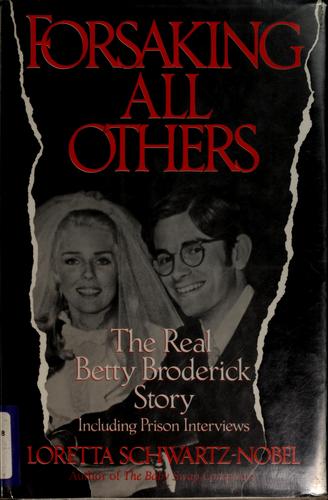 Cover for Forsaking all others