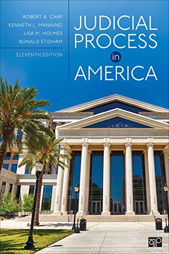 Cover for Judicial Process in America